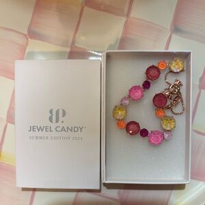 Bomb Party Jewel Candy Rose Gold Bracelet